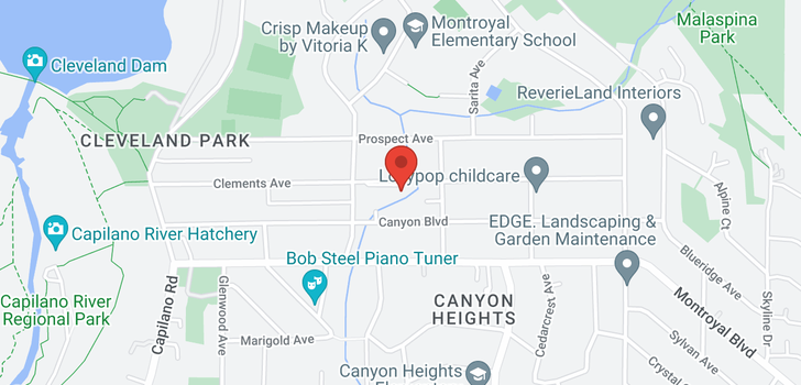 map of 977 CLEMENTS AVENUE